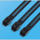Ladder Single Barb Lock Type Stainless Steel Cable Ties PVC Coated