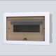 Plastic Distribution Boxes Flush Type PF